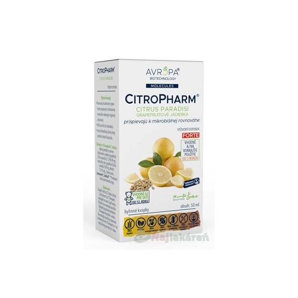 Avropa CitroPharm bylinné kapky 50 ml