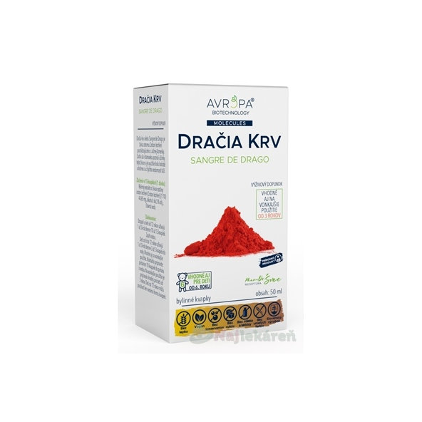 Avropa Dračí krev bylinné kapky 50 ml