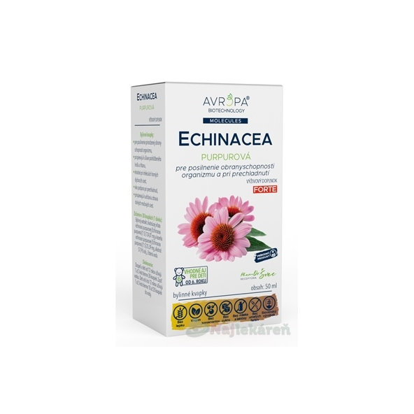 Avropa Echinacea purpurová bylinné kapky 50 ml