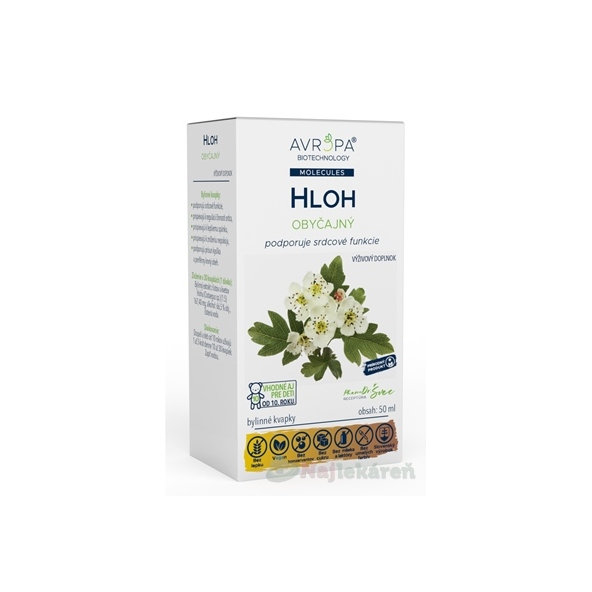 Avropa Hloh bylinné kapky 50 ml