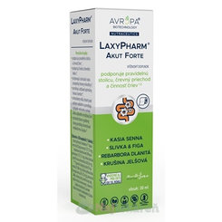 Avropa LaxyPharm Akut Forte bylinné kapky na činnost střev 30 ml
