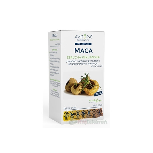Avropa Maca bylinné kapky 50 ml