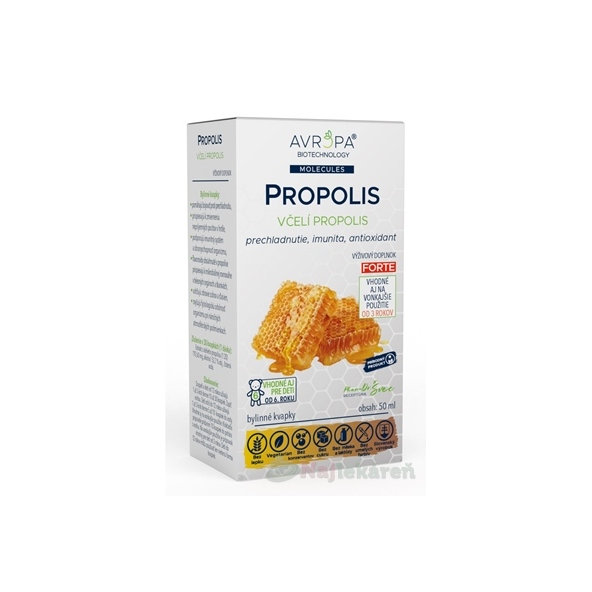 Avropa Propolis bylinné kapky 50 ml