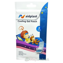 Aidplast Chladivá hydrogelová náplast 4,2 × 12 cm 2 ks