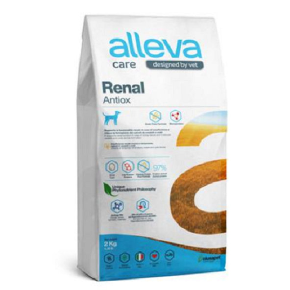 Alleva Vet Care Renal Antiox suché dietní krmivo pro psy 12 kg