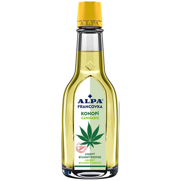 Alpa Francovka Konopí Cannabis lihový bylinný roztok 160 ml