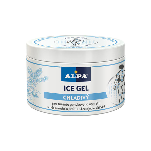 Alpa Ice Gel Chladivý masážní 250 ml