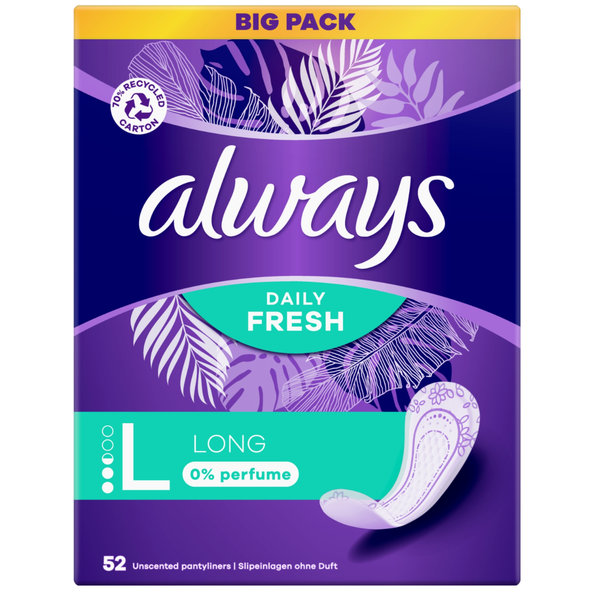 Always Daily Fresh Long intimky 52 ks