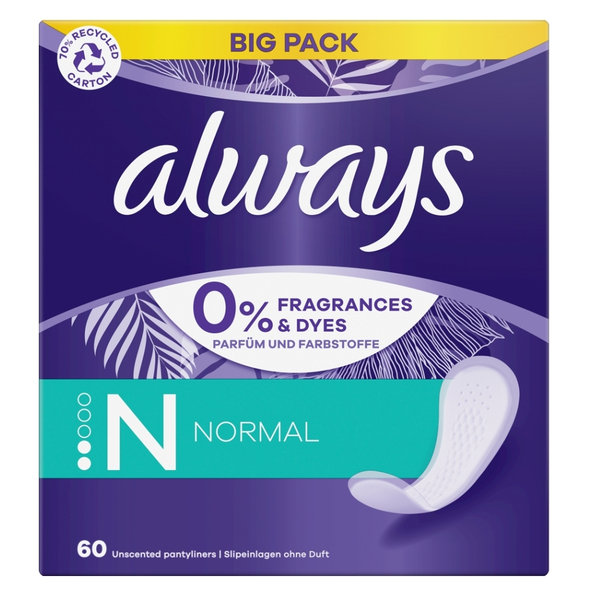Always Daily Fresh Normal intimky 60 ks