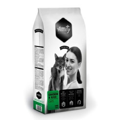 Amity Premium Cats granule pro kočky Chicken and Rice 1,5 kg