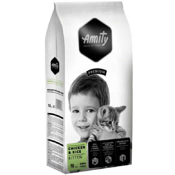 Amity Premium Kitten granule pro koťata Chicken and Rice 10 kg