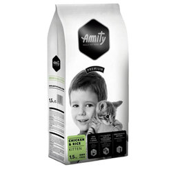 Amity Premium Kitten granule pro koťata Chicken and Rice 1,5 kg