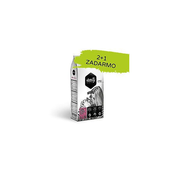 Amity CATS Premium Lamb and Rice 2 kg 2+1 zdarma