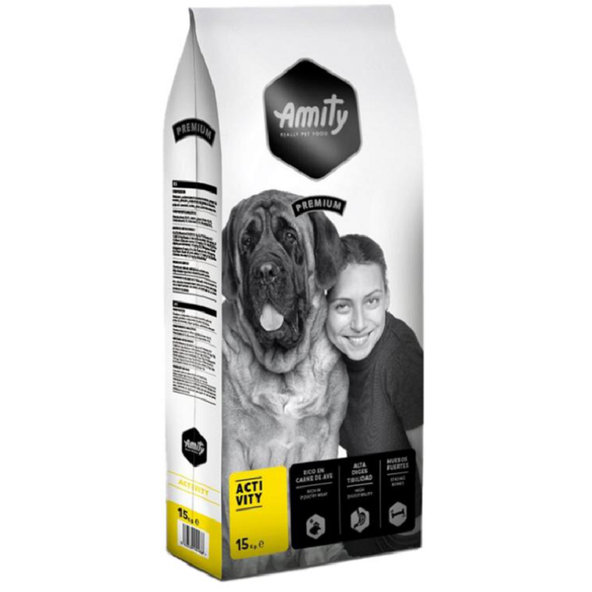 Amity Premium granule pro dospělé psy v zátěži Activity 15 kg