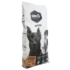 Amity Premium granule pro dospělé psy Adult Giant kuře s rýží 15 kg