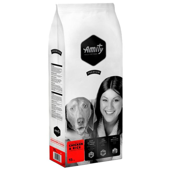 Amity Premium granule pro psy Chicken and Rice 15 kg