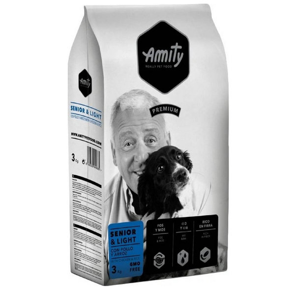 Amity Premium granule pro starší psy Senior & Light 3 kg