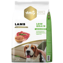Amity Super Premium LG granule pro dospělé psy Lamb 4 kg