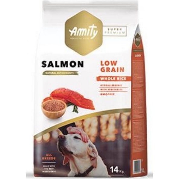 Amity Super Premium LG granule pro psy Salmon 14 kg