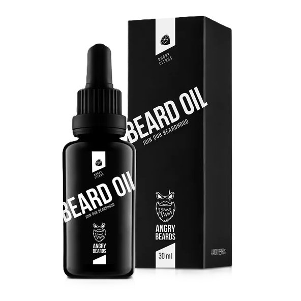 Angry Beards Bobby Citrus Olej na vousy 30 ml