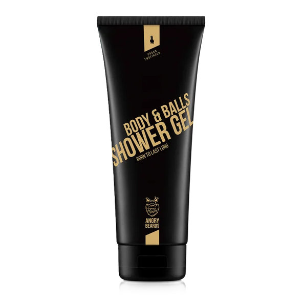 Angry Beards Urban Twofinger Sprchový gel na tělo a koule 230 ml
