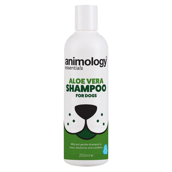 Animology Essentials Aloe Vera zklidňující šampon s extraktem z Aloe Vera pro psy 250 ml