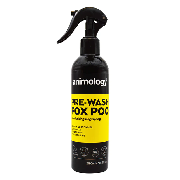 Animology Pre-Wash Fox Poo sprej proti silnému zápachu pro psy 250 ml