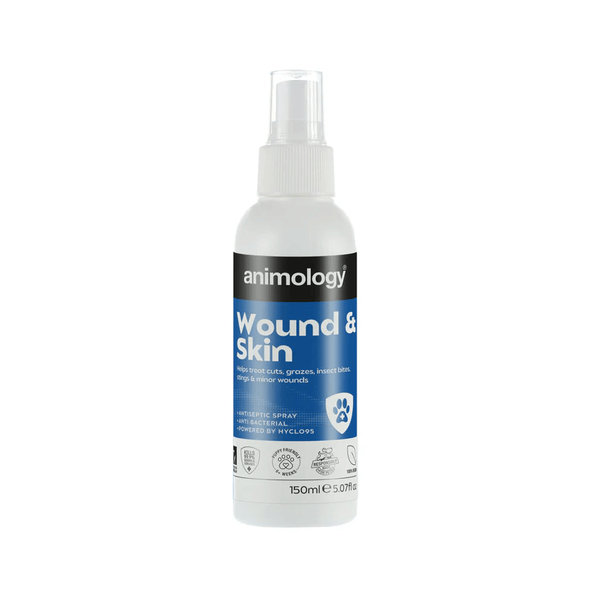 Animology Wound Wash sprej na rány a kůži pro psy 150 ml