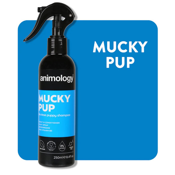 Animology Mucky Pup bezoplachový šampon pro štěňata 250 ml