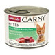 Animonda Carny® Kitten hovězí kuřecí maso králík 12x200 g