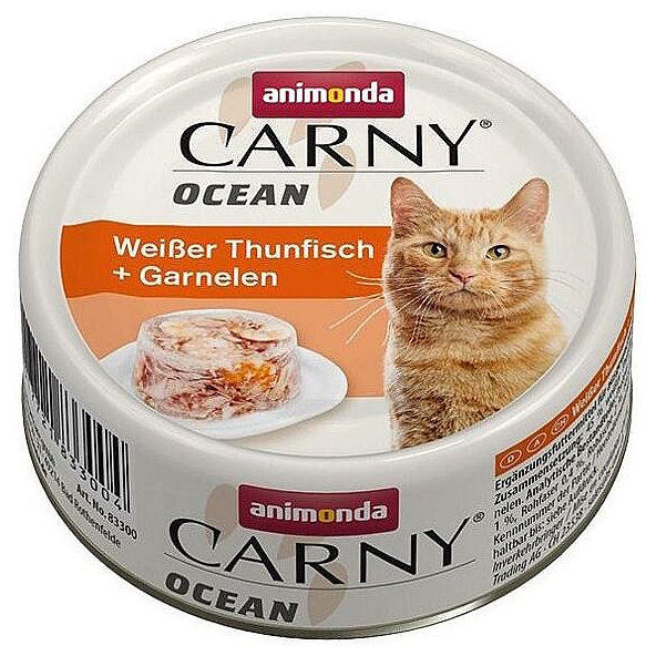 Animonda Carny Ocean konzerva tuňák a krevety 80 g