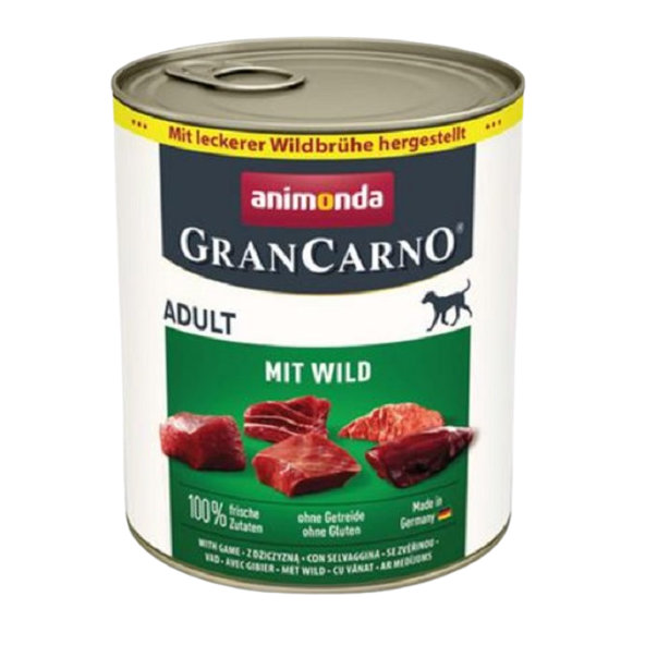Animonda GranCarno® Adult konzerva pro psy zvěřina 6x800 g