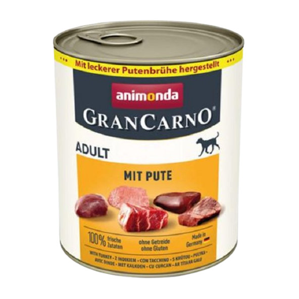 Animonda GranCarno® Adult konzerva pro psy krůta 6x800 g