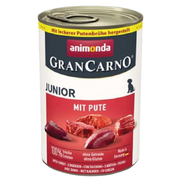 Animonda GranCarno® Junior konzerva pro psy krůta 400 g
