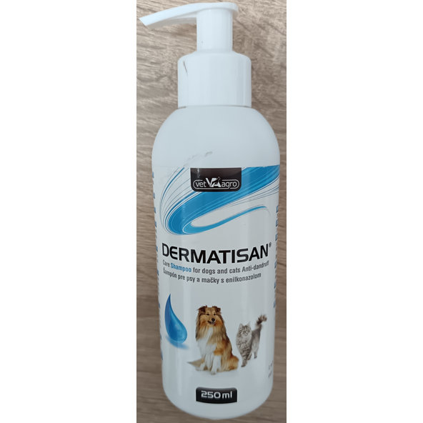 Dermatisan Šampon proti lupům pro psy a kočky 250 ml