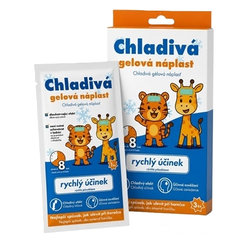 Astina Pharm Chladivá gelová náplast 4 × 11 cm 3 ks