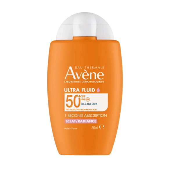AVENE Sun Ultra Fluid Radiance SPF 50+ fluid na obličej 50 ml