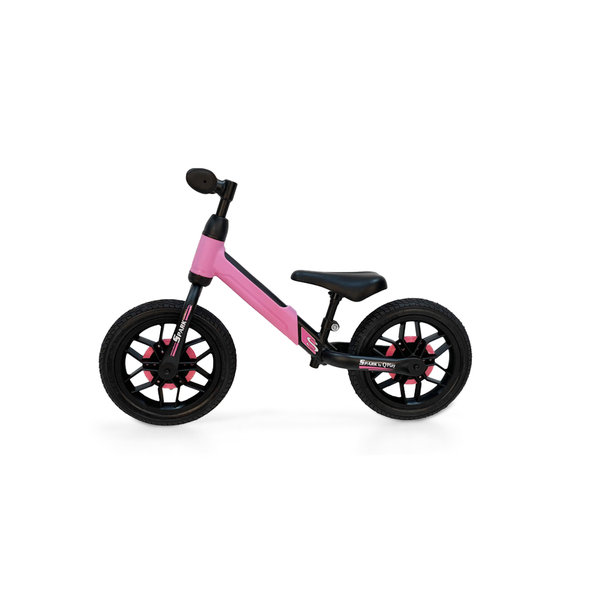 QPLAY Odrážedlo Spark růžové do 30 kg