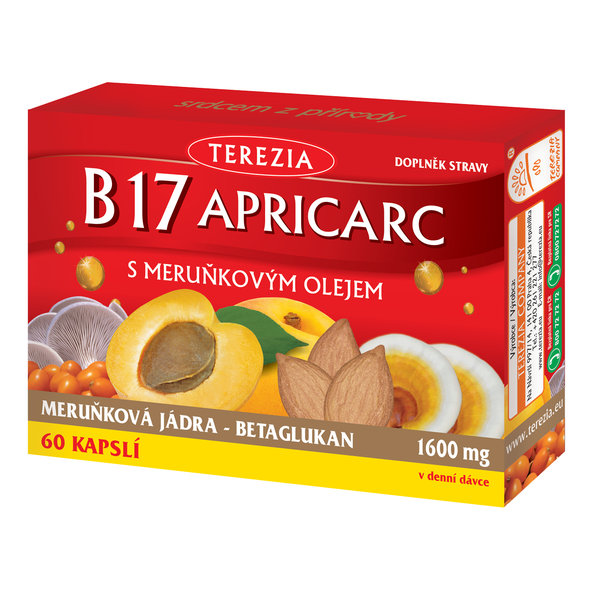 B17 APRICARC s meruňkovým olejem 60 kapslí
