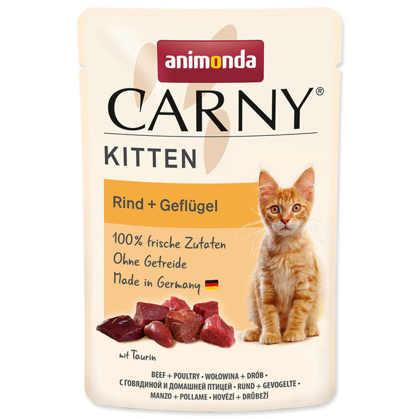 Animonda Carny Kitten kapsička pro koťata drůbeží koktejl 85 g