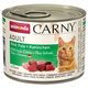 Animonda Carny® Adult konzerva pro kočky hovězí krůta králík 200 g