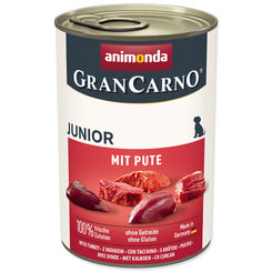 Animonda Gran Carno Junior konzerva s krůtím 400 g