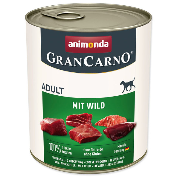 Animonda Gran Carno Adult konzerva se zvěřinou 800 g