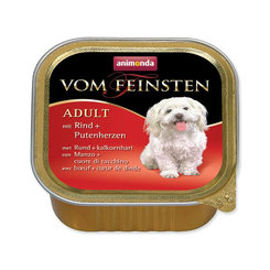 Animonda Vom Feinsten Adult paštika hovězí a krůtí srdce 150 g