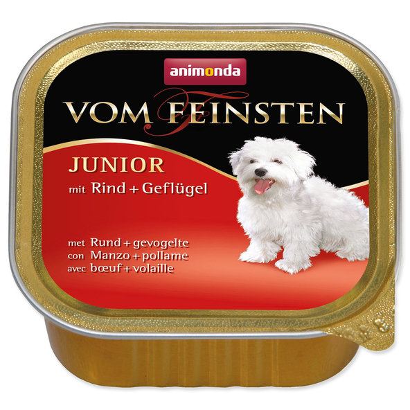 Animonda Vom Feinsten paštika Junior hovězí a drůbež 150 g