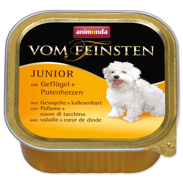 Animonda Vom Feinsten Junior paštika drůbež a srdce 150 g