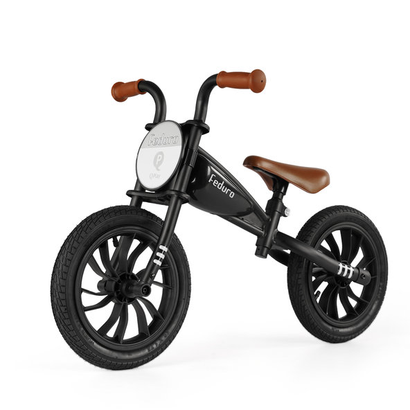 QPLAY Odrážedlo Feduro Black do 30 kg