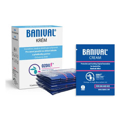 BANIVAL krém na balanopostitidu OzoilE 10 sáčků po 3 ml