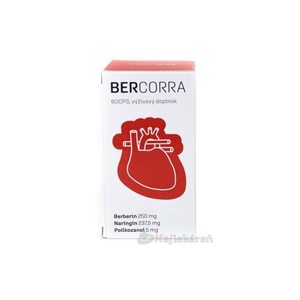 BERCORRA 60 kapslí