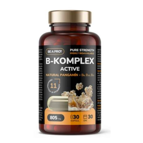 Be a Pro! B-komplex Active 30 kapslí